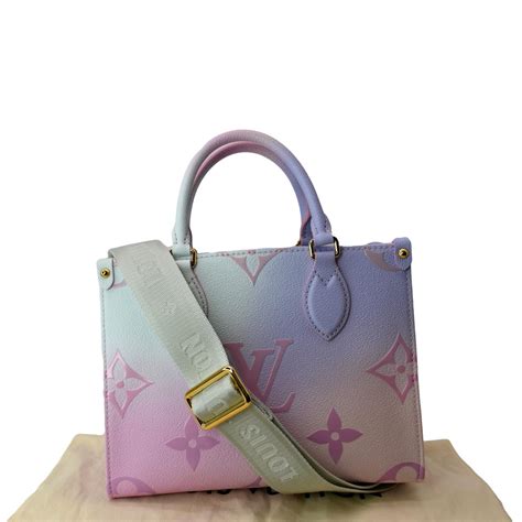 louis vuitton on the go pm sunrise pastel|louis vuitton onthego pm purses.